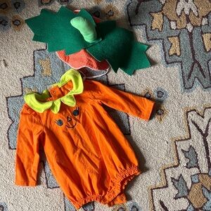 Cat & Jack Baby Costume in Orange and Green